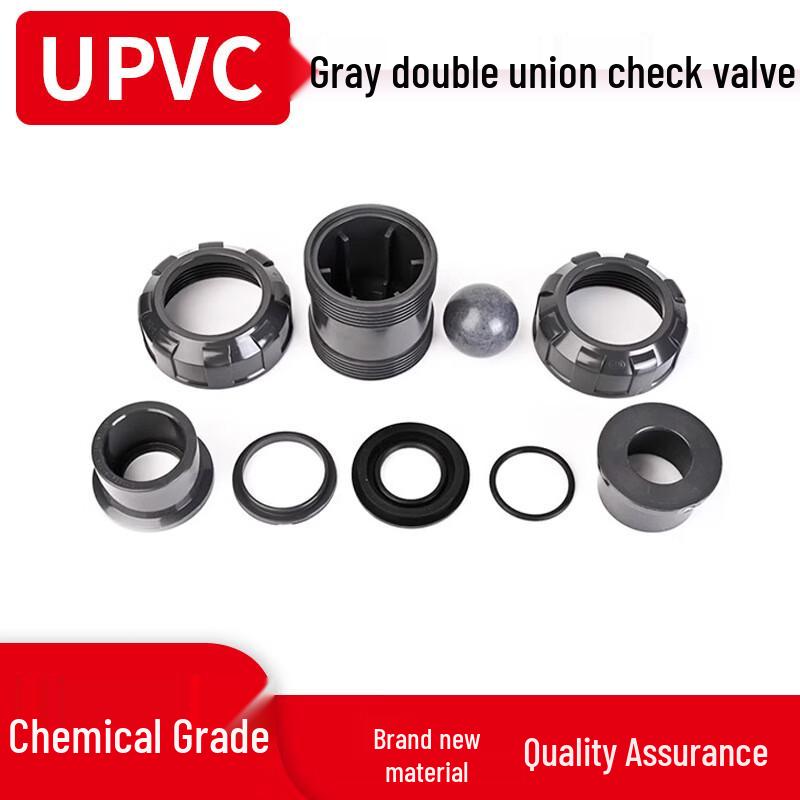 UPVC Double Union Check Valve