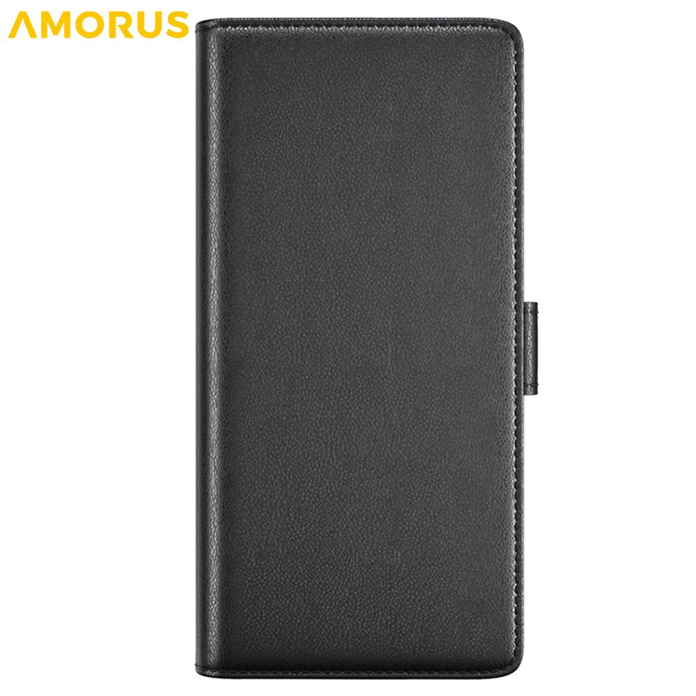 For iPhone 16 Pro Max Stand Cases Calf Texture Genuine Split Leather Wallet Phone Cover