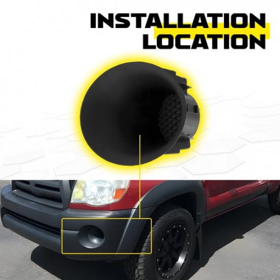 For 2005-2011 New TOYOTA TACOMA Fog Light Covers Front Left & Right Set of 2
