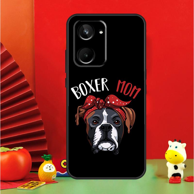 Cute Boxer Dog Puppy For Realme 10 11 12 13 14 Pro Plus 15 GT7 Pro GT6 C65 C67 C63 C61 C55 C51 C53 C35 C75 Case