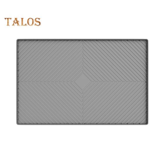 Silicone Sink Mat Waterproof Sink Liner Cabinet Protector Organizer Drip Tray Oil-Proof Easy To Clean Multi-Functional Kitchen Shelf Liner