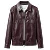 Autumn New Trend Youth Versatile Casual Jacket Men's Leather Jacket