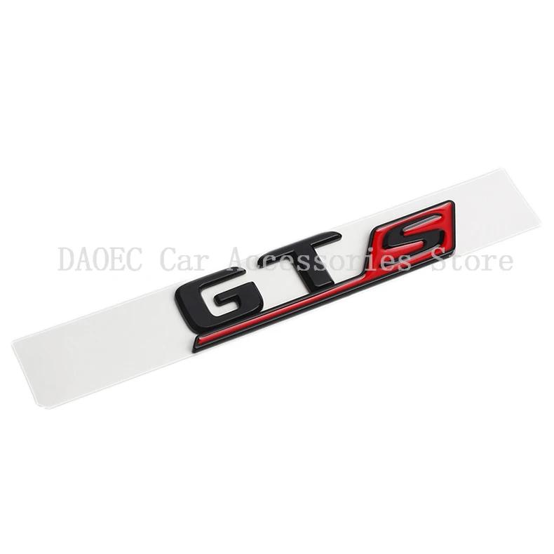 Car 3D ABS Decals Sticker For Mercedes Benz AMG GTS C63S E63S GLC63S GLE63S Logo Car Trunk Letters Emblem Badge Styling Stickers