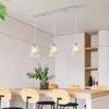 Modern Glass Pendant Light for Bedroom Kitchen Dining Room Hanging Lamp LED Flower Luminaire Chandelier Nordic Lighting Cafe Bar