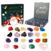 Days Christmas Advent Calendar - Gemstone Punch Box with 3D Design for Kids and Adults