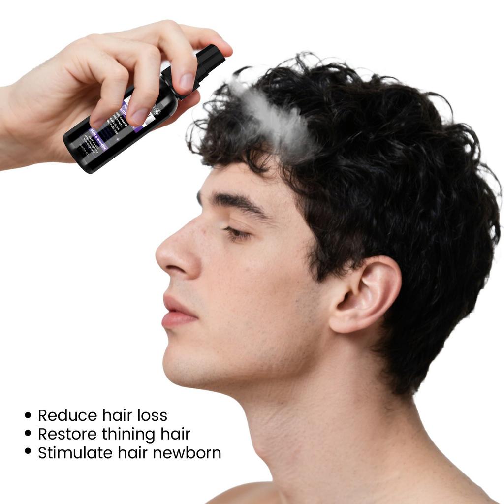 Hair Growth Nourishes Hair Follicles, Reduces Hair Loss, Scalp Care Biotin Dense Hair Spray,60ml