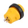 125V RV Power Cord Adapter 15A Male To 30A Female Connector Plug (US Plug)