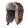 Hat Men's Winter New Pilot Lei Feng Hat Warm Thickened Cold Ear Protector Hat Fleece Outdoor Cycling Hat