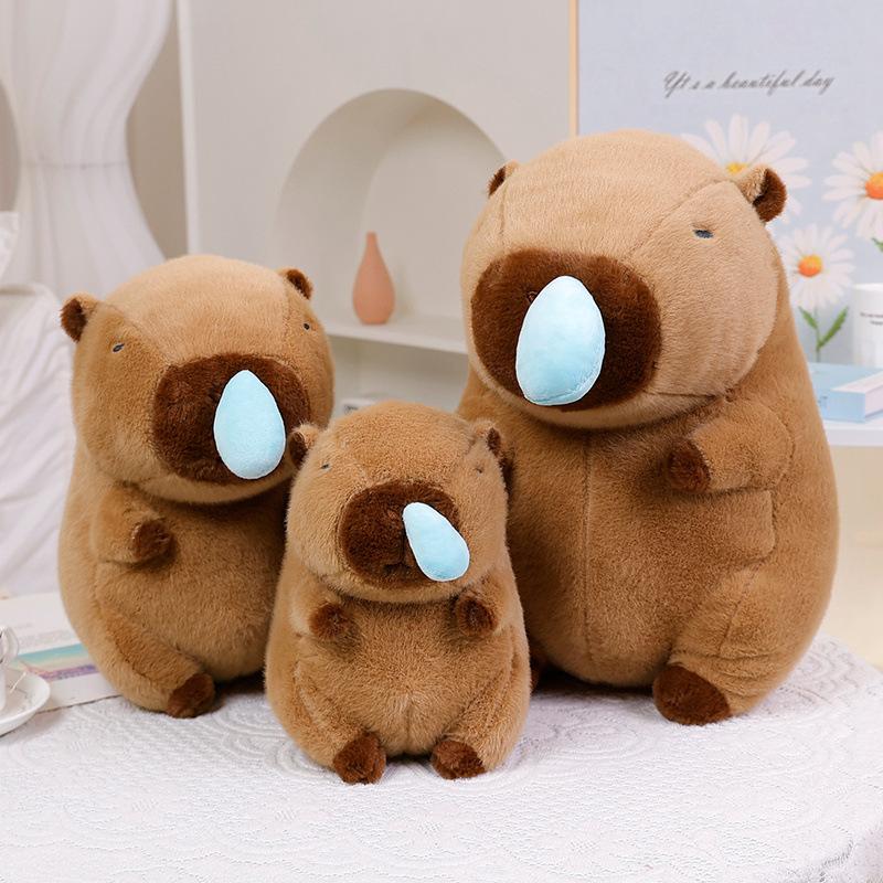 Pulling and Snot-sucking Bubble Style Kapibala Doll Capybara Doll Plush Toy Pillow Doll