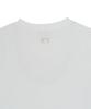 Emelbi Women'S Cutout Detail Slim Semi-Crop Short Sleeve T-Shirt Ny (White)
