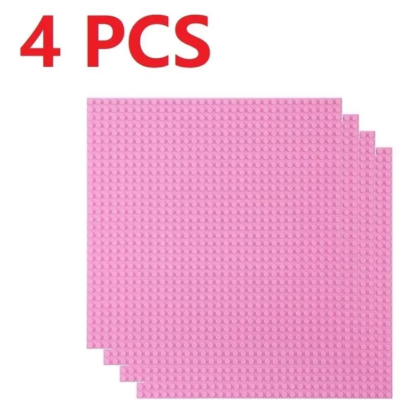 Non-Toxic 4Pcs Base Plates 32X32 16X32 Dots Classic Base Plates Blocks Diy Plastic Building Bricks Assembly Compatible All Brand City Toy