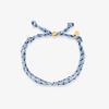 New Design Fashion Stainless Steel 18K Gold Plated Colorful Braided Rope String Bracelet
