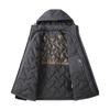 Winter new couple outdoor black technology graphene windproof waterproof anti-fouling mountaineering jacket cotton coat