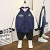 Children's Baseball Uniform Jacket: 2025 Fashionable Hooded Windbreaker for Boys