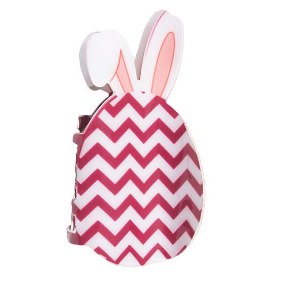 Yousheng Hair Claw Easter Bunny Design Back Head Hair Clip Anti-slip Teeth Strong Grip Shark Hair Clip Lightweight Versatile Hair Accessory