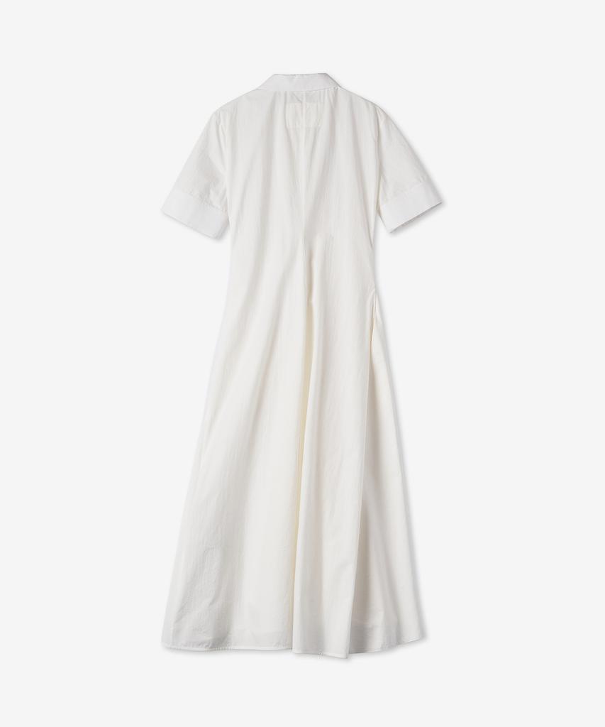 Jil Sander Lucid Shirt Midi Dress - White / Jswu505280Wu248000101