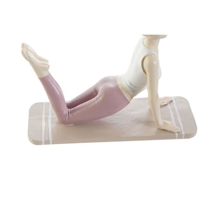 Figurine Décorative - Scandi - Rose - 16 X 6 X 13 Cm - Style Moderne - Pour Intérieur