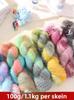 Hand-Dyed Long-Mohair Wool Yarn for Hand Knitting DIY Hats And Scarves Medium-Thi Yarn from China by One-Line-Between