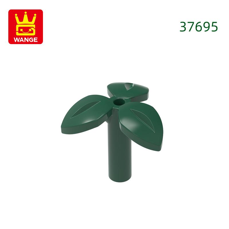 

Non-Toxic 404Pcs/Lot 37695 Plant Stem With Bar 3 Leaves And Small Pin Hole Building Blocks Diy Bricks Children Toys Assembly Parts