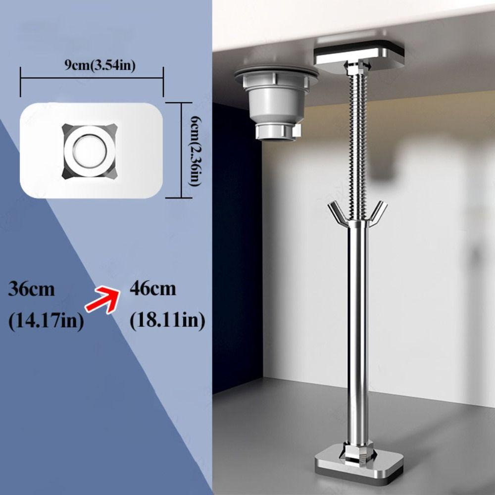 Telescopic Undermount Sink Support Adjustable Adjustable Sink Legs Sink Repair Kit  Under Counter
