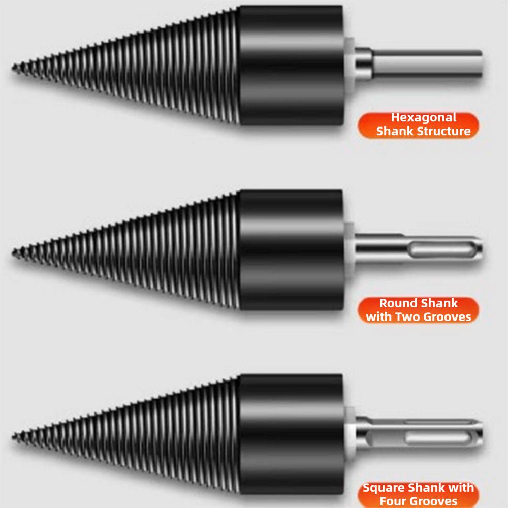 4 Stück 32mm 42mm 50mm Holzspalter Bohrer Bit Set Brennholz Spaltbohrer Handbohrmaschinen