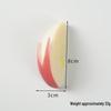 Yongye Xinghe Rabbit Apple PVC Simulated Peeled Apple Slice Keyring Pendant.
