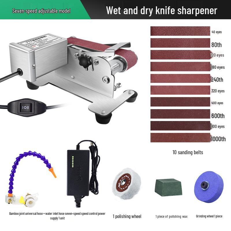 Electric Water-Cooled Multi-Purpose Sharpening Machine for Scissors and Knives