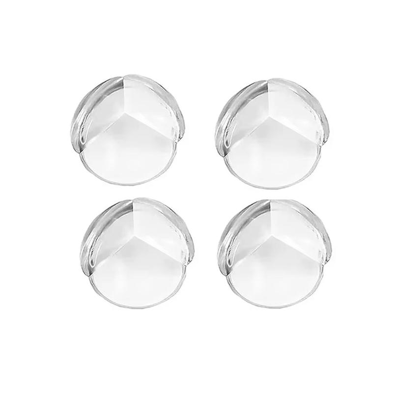 Baby Safety Silicone Table Corner Protector Furniture Edge Protection Cover Transparent Children Anti Collision Edge Guards