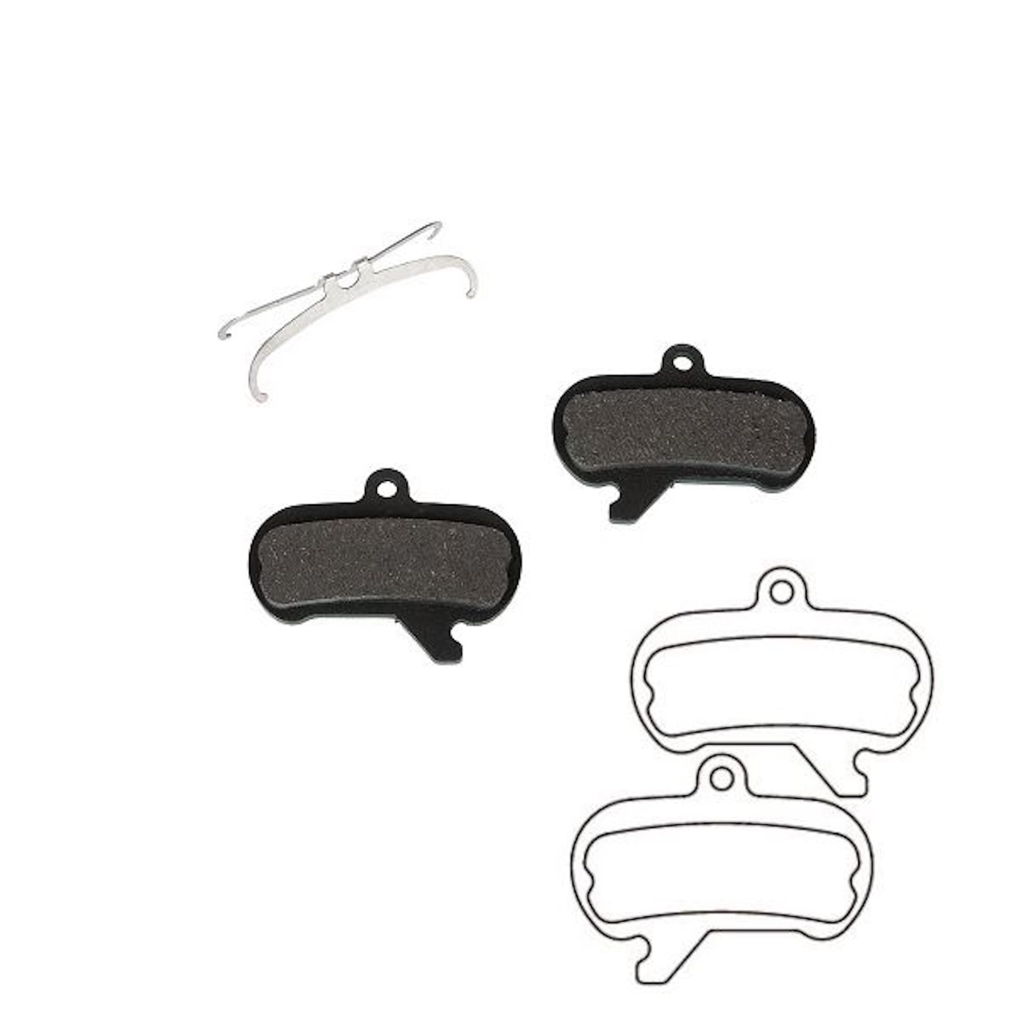 

Besra brake pads BP-059DH (Downhill)