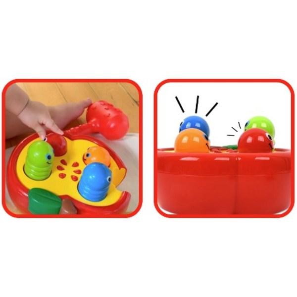 Oz Toy New Apple Caterpillar Hammer Play Set DF6938 Korean Childrens Toys