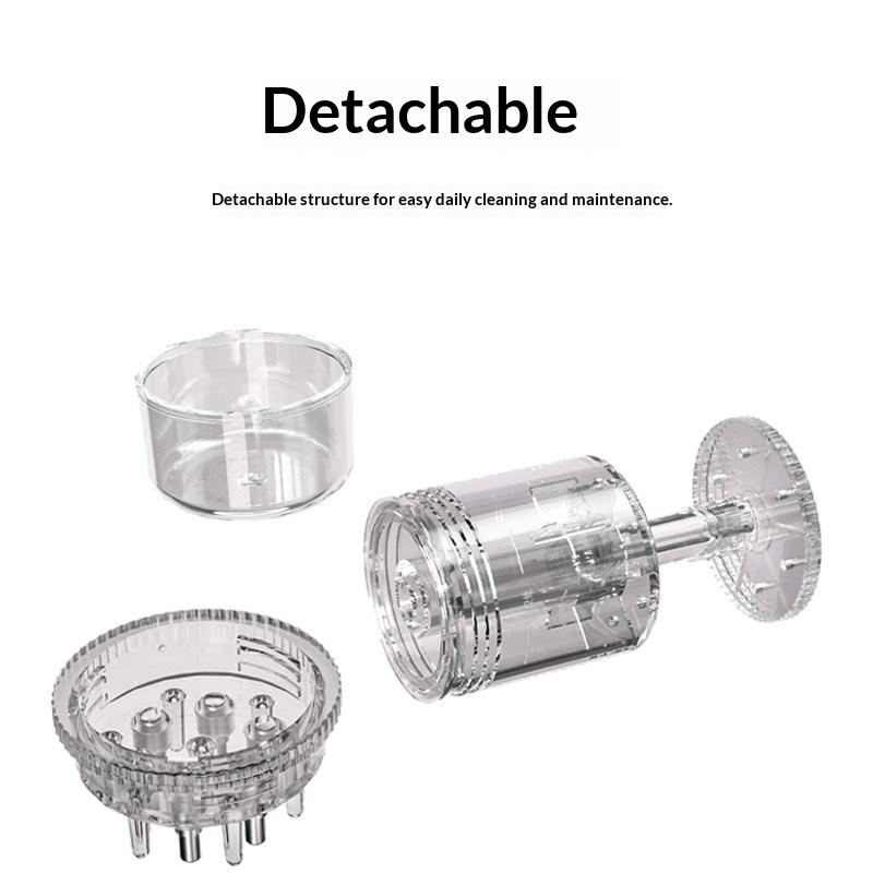 Scalp Foam Special Applicator Comb Mini Scalp Massage Brush Hair Oil Gel Guiding Combs Applicator Bottle Massager Hair Care Tool