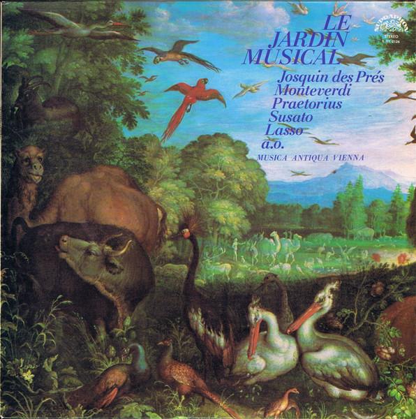 

LP Record MUSICA ANTIQUA VENNA Le Jardin Musical 1112126 Supraphon 1979 Czechoslov Classical Used