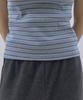 Sayu Fade Stripe Sleeveless Dusty Blue