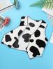 Unisex Kids Boys Girls Fancy Dress-up Flannel Sleeveless Printed Cosplay Theme Party Vest Waistcoat