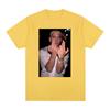 Rapper Eminem Gesture Graphic Tshirt Unisexs Women Hip Hop Fashion Short Sleeve Tshirts Summer Cotton Casual T Shirt Streetwear