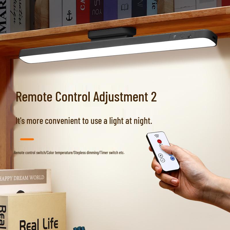 Crossled 42cm Magnetic Cool Light: Eye Protection Study Lamp for Dorm & Bedroom