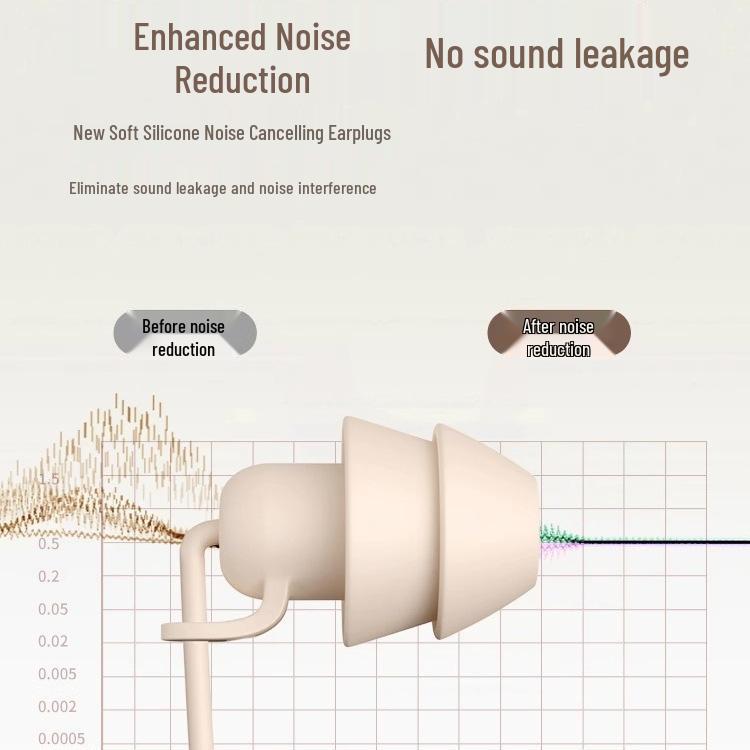 Comfortable Noise-Cancelling ASMR Sleep Earbuds for Side Sleepers