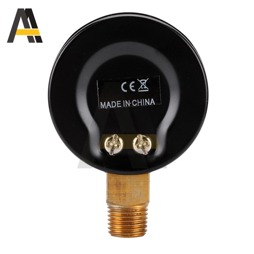 Vacuum Manometer Mini Dial NPT 30HG/0PS Portable Dual Scale Dial Gauge 1/4"  Vacuum Pressure Meter 2" Dial Digital Display Gauge
