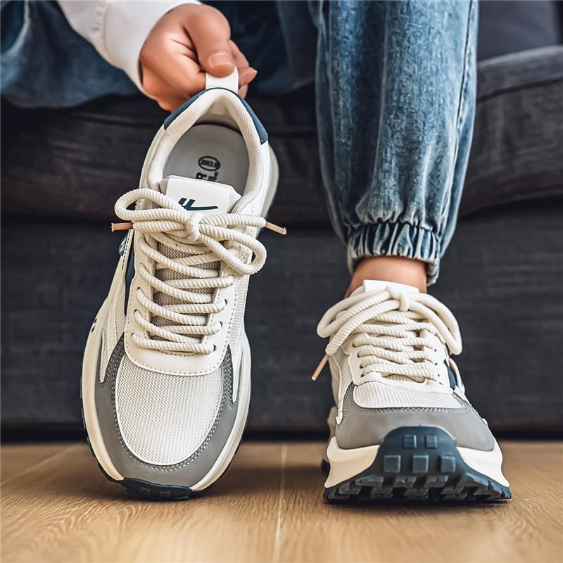 Warrior Casual Commuting Fashion Simple Trendy Versatile Non-Slip Wear-Resistant Breathable Low-Top Lifestyle Shoes Men Sneaker WXY(S)-4785N02