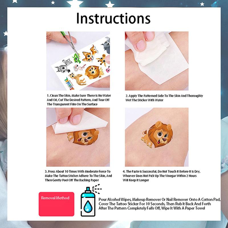 10 Sheets Kids Temporary Tattoos Football Soccer Fan Waterproof Fake Tattoo Stickers Hand Arm Foot Tattoo Stickers