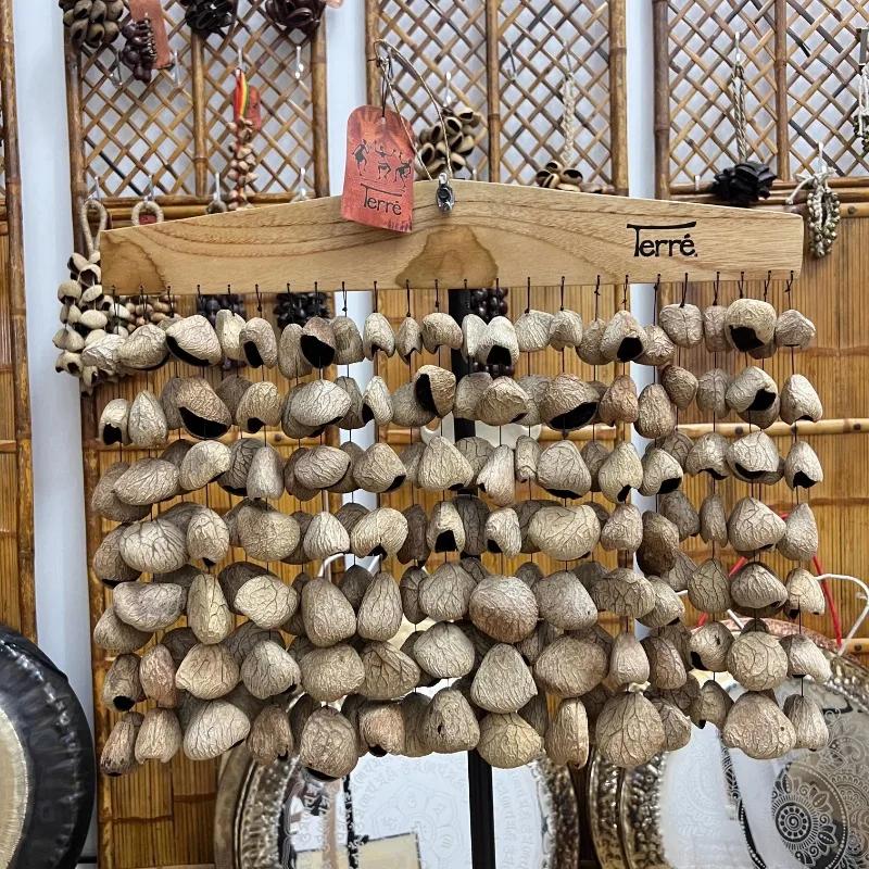 Samenhülle Handglocke Frucht Nuss Klangheilung Strahl Handglocken Therapie Konzert Bildung Musikalisches Schlaginstrument