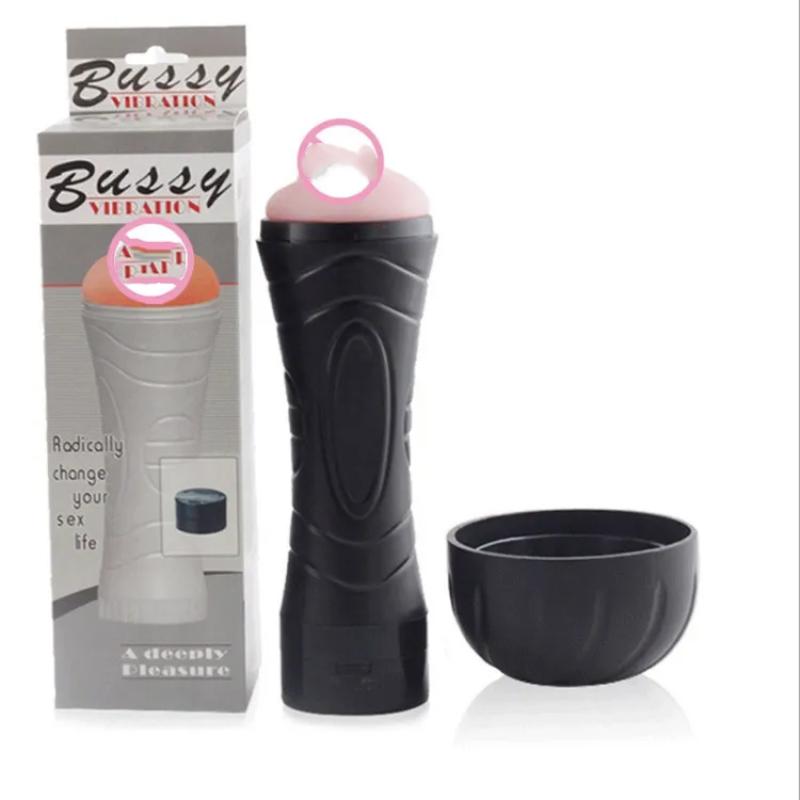 18+ Male Masturbator, Vibrating Fake Vagina Masturbation Cup, Sexy Toy for Men Exercise, Real Pocket Pussy Adult Product