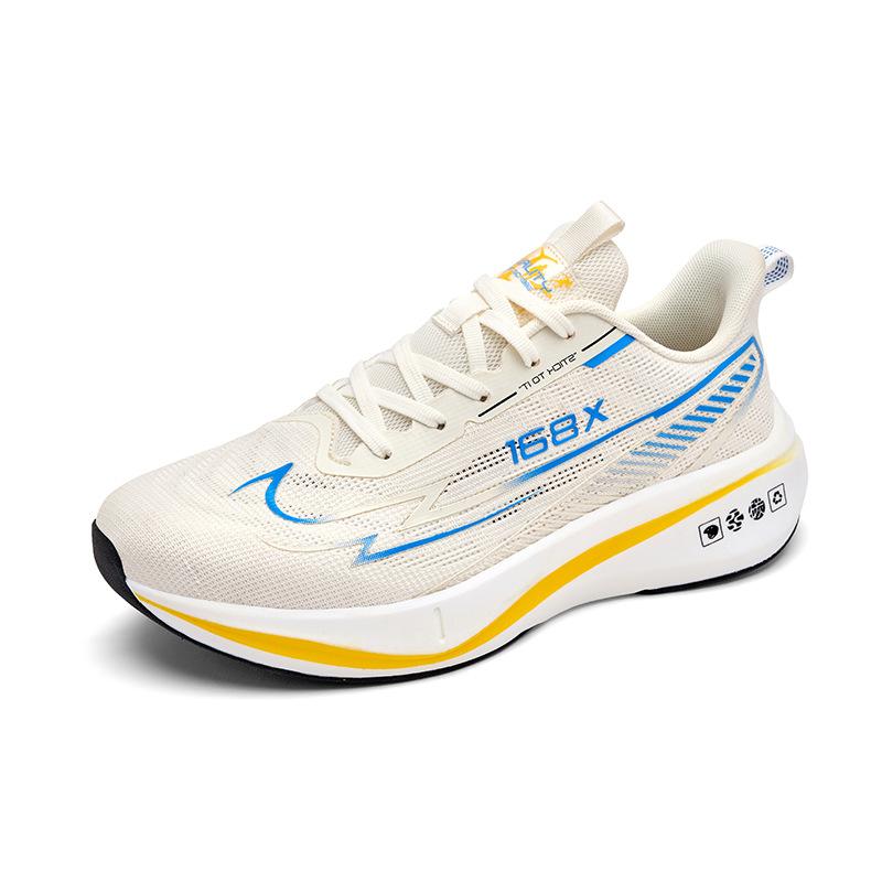 Men's and Women's 2025 Outdoor Carbon Board Running Light and Breathable Student Body Test Running Shoes Large Size Marathon Running Shoes
