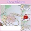Stylish Mini Pu Leather Children's Crossbody Bag For Girls With Chain Strap And Chic Design
