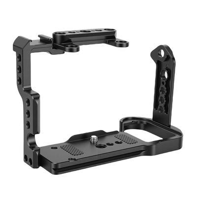 Metal Cage Fit for FX2 Camera Aluminum Alloy Camera Rig Expansion Frame Quick Release Plate