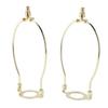 2Pcs   Lamp Shade Harps Holder Kit with E26 Light Base Metal Lampshades Holder for Table and Floor Lamps