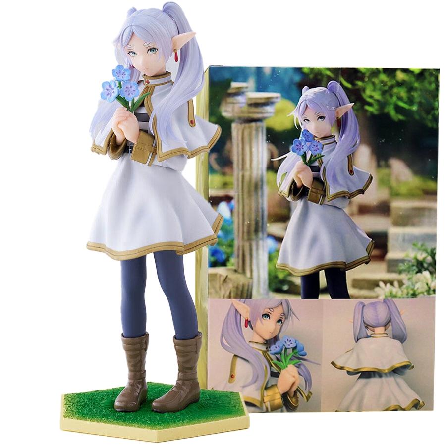 14cm Frieren: Beyond Journey's End Anime Figure Noodle Stopper Frieren Action Figure Luminasta Frieren Figurine Collection Model