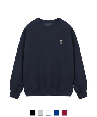 1989STANDARD [Yeonstel X 1989] Denim Cat Sweatshirt (Stmstd-0218)