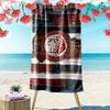 Olympiacos F.C Print Beach Towel, Large Soft Quick Dry Towel for Beach Camping Swimming