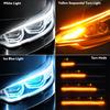 2X40cm Slim Sequential LED Strip Indicator Turn Signal DRL Daytime Running Light